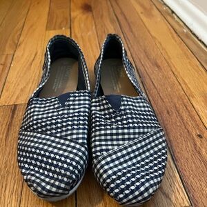 Toms Blue and White Gingham